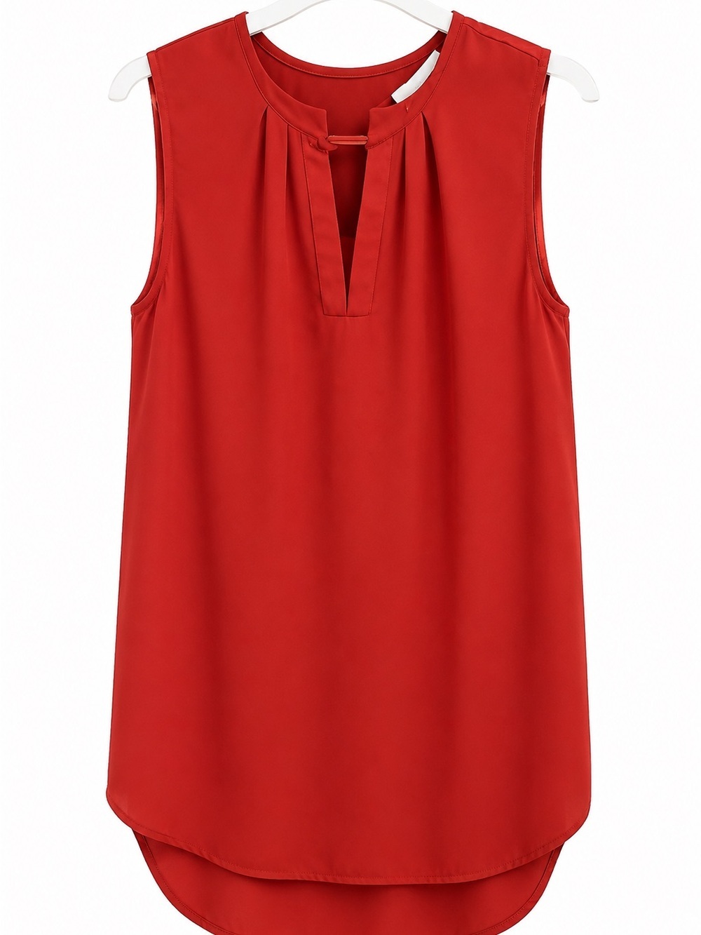 H&M Redish brown Sleeveless Keyhole Tunic Camisole
